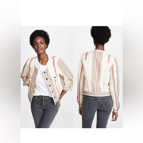 🛍️🌸🌈NWT Rebecca Minkoff, Charlie crop linen blend🌈🌸🛍️ coming soon - Picture 5 of 12